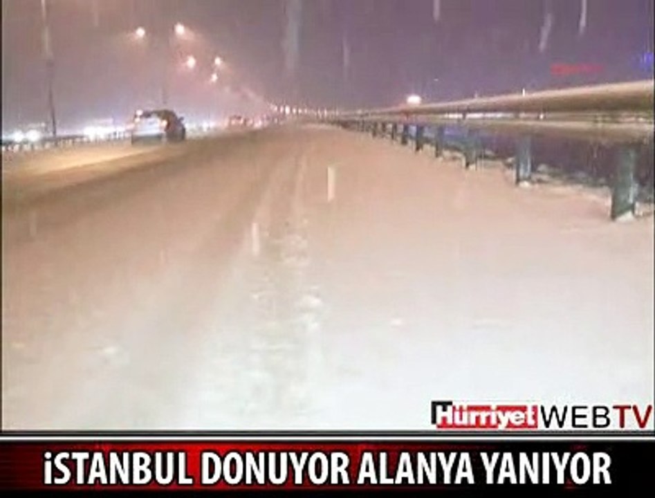 İSTANBUL KIŞI ALANYA YAZI YAŞIYOR