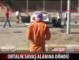 YARALILARI TAŞIYAN AMBULANS KAZA YAPTI