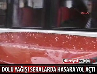 DOLU YAĞIŞI HAYATI FELÇ ETTİ