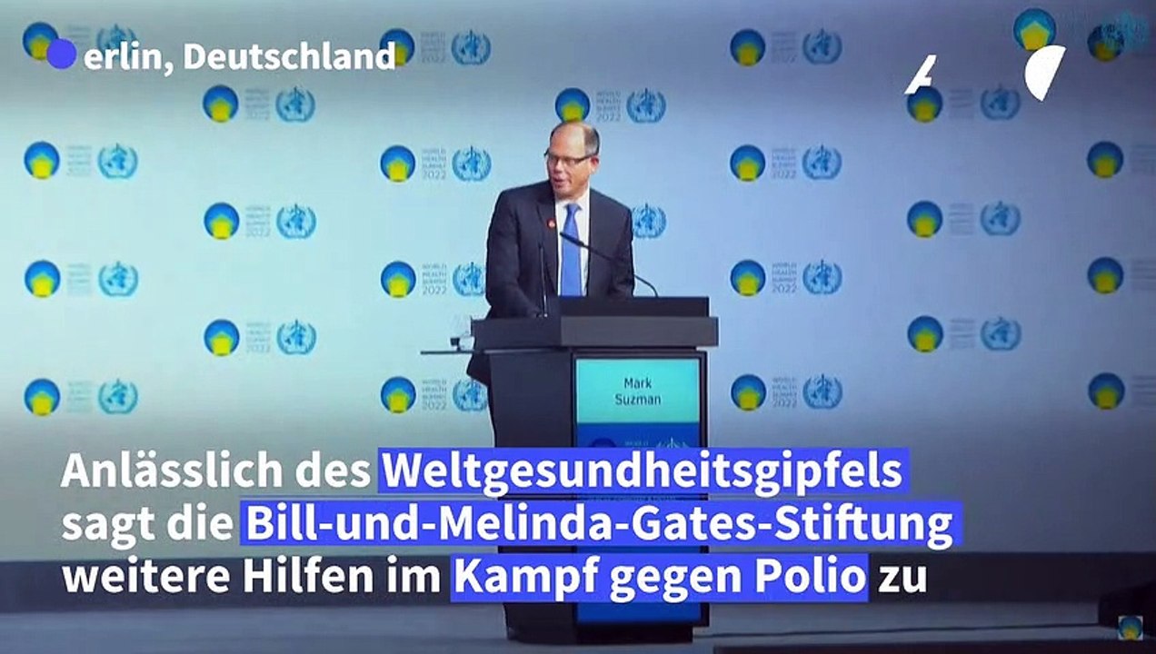 Gates-Stiftung sagt 1,2 Milliarden Dollar im Kampf gegen Kinderlähmung zu