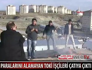 ÇATIYI ATEŞE VERDİLER