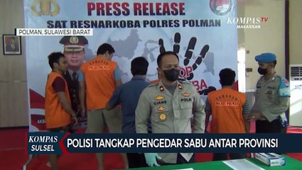 Polisi Ringkus Jaringan Pengedar Sabu Antar Provinsi