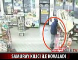 HIRSIZI SAMURAY KILICI İLE KOVALADI