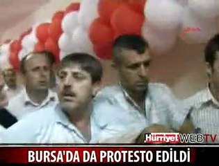 SP LİDERİ KURTULMUŞ PROTESTO EDİLDİ