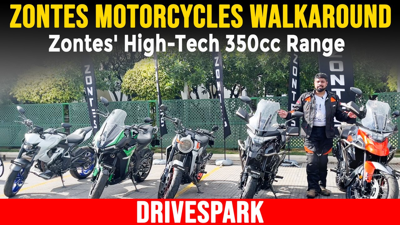 Zontes Motorcycles Walkaround | Most Technologi...