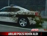 ARILAR POLİSİ REHİN ALDI