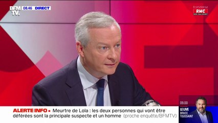 Bruno Le Maire: "Il est vital qu'EDF tienne ses engagements en matière de production électrique"