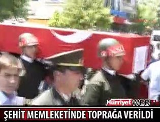 ŞEHİDİ 12 BİN KİŞİ UĞURLADI
