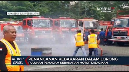 Cegah Kebakaran Dalam Lorong Danny Bagikan 53 Unit Damtor