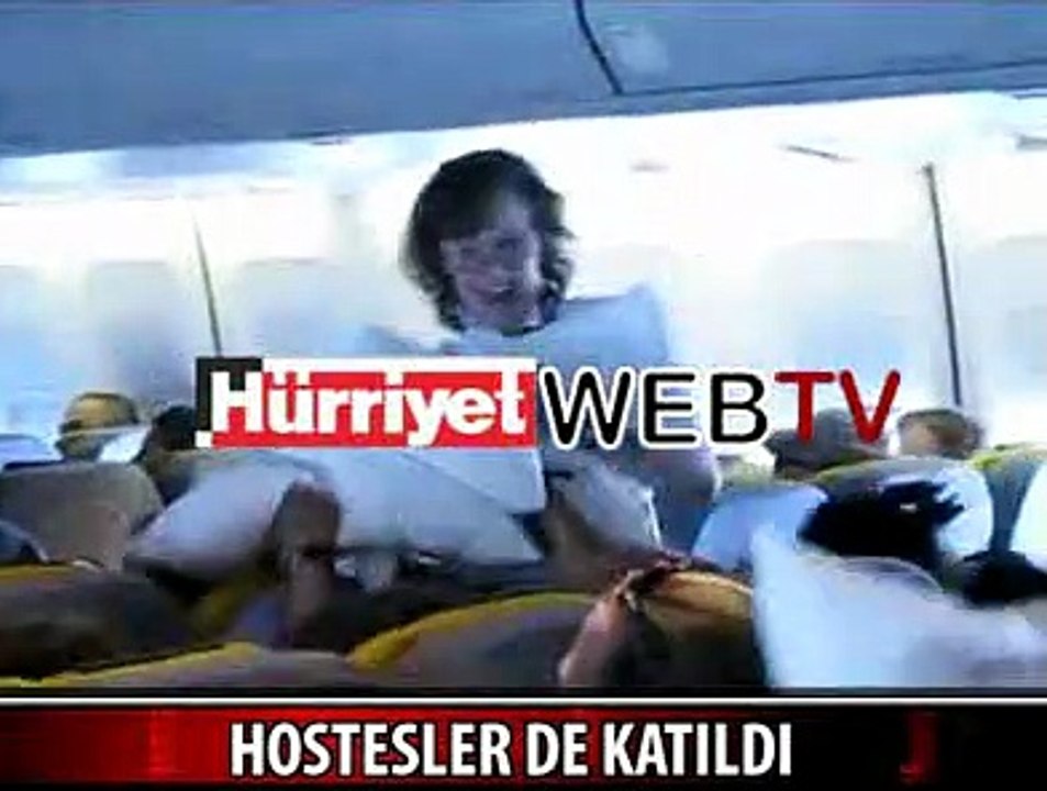 HOSTESLER BÖYLE BAŞTAN ÇIKTI