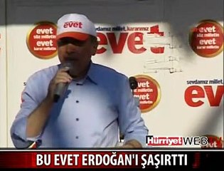 ERDOĞAN'IN KONUŞMA KAZASI