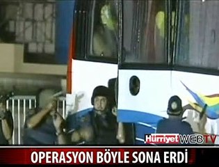 REHİNE OPERASYONU BÖYLE SONA ERDİ