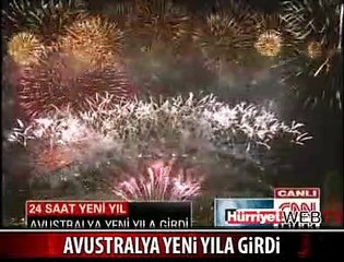 SİDNEY'DE YENİ YIL COŞKUSU