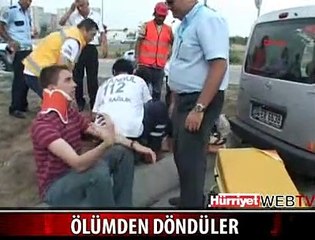 AMERİKALI TURİSTLER ÖLÜMDEN DÖNDÜ