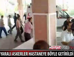OSMANİYE'DE MAYIN  4 ASKER YARALI
