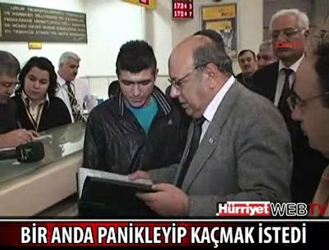 BİR ANDA NEYE UĞRADIĞINI ŞAŞIRDI