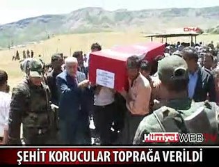 ŞEHİT KORUCULAR KALPLERE GÖMÜLDÜ