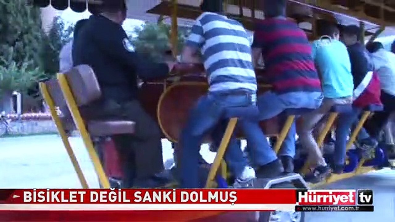 14 KİŞİLİK BİSİKLET