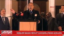 Dışişleri Bakanı Mevlüt Çavuşoğlu’ndan açıklama