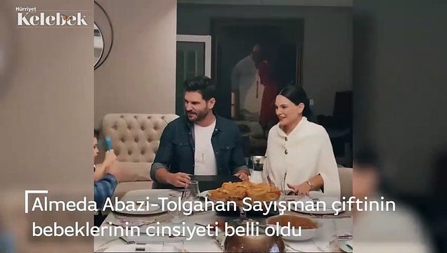 Almeda Abazi-Tolgahan Sayışman çiftinin bebeklerinin cinsiyeti belli oldu.