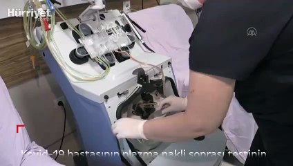 Corona Virüs hastasının plazma nakli sonrası testinin negatif çıkması doktorları heyecanlandırdı