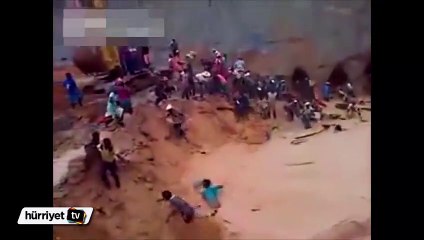 Kaçak altın madeninde "geliyorum" diyen ölüm