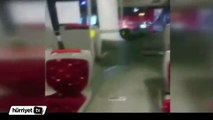 Otobüs şoförü yolcuyu dövdü