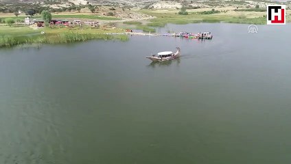 Balon turunda Kapadokya'ya alternatif rota: "Frig Vadisi"