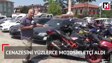 Barkın Bayoğlu'nu son yolculuğuna binlerce motosiklet tutkunu uğurladı