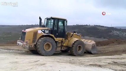 Söğüt'te 6 buçuk milyar dolarlık altının tespit edildiği maden sahası böyle görüntülendi
