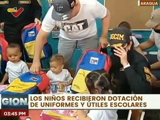 Aragua | Funcionarios del DCIM rehabilitan Simoncito Cecilia Mujica para favorecer a más de 30 niños