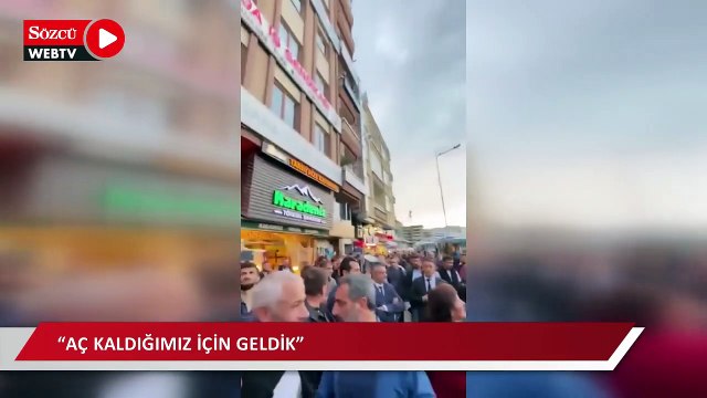 Kadro ümitleri tükenen ÇAYKUR işçileri sendika önünde eylem yaptı