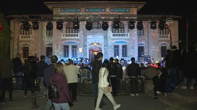 Ankara haber | Ankara'nın başkent oluşunun 99. yıl dönümü İkinci Meclis binasındaki konserle kutlandı