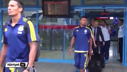 Fenerbahçe olağanüstü güvenlik önlemleri altında Rize'ye geldi