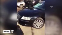 Rus polisinden bir araca ilginç operasyon