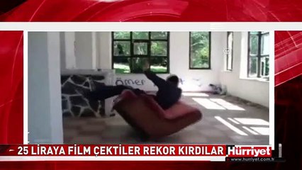 25 LİRAYA ÇEKTİKLERİ FİLMLER REKORLAR KIRIYOR