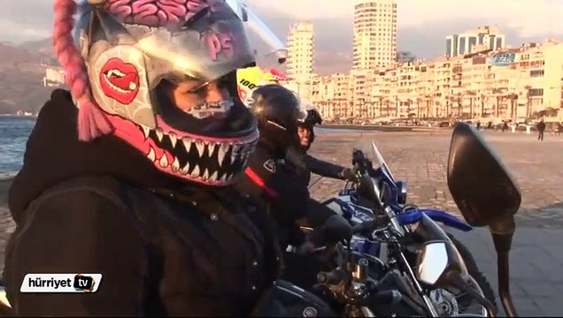 Yolların tozunu attıran Amazonlar