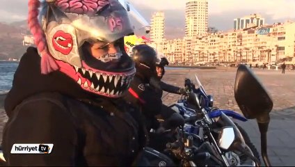 Yolların tozunu attıran Amazonlar