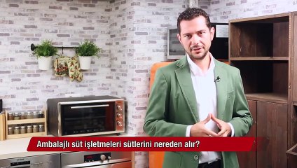 Ambalajlı sütler nereden geliyor?
