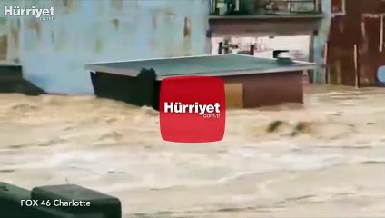 Muhabiri haber yaparken ölümden döndü