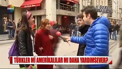 Türkler mi yoksa Amerikalılar mı daha yardımsever