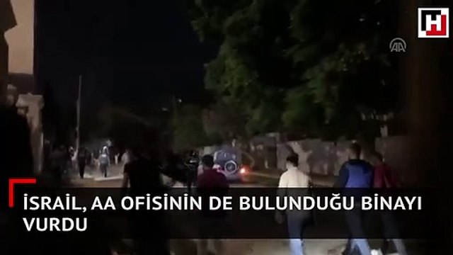 İsrail, AA ofisinin de bulunduğu binayı vurdu