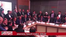 18 maddelik Anayasa teklifi kabul edildi