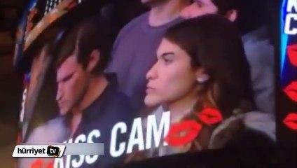 Kiss Cam'de beklenmedik an