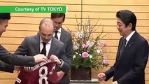 Iniesta, Japonya Başbakan'ı ile buluştu