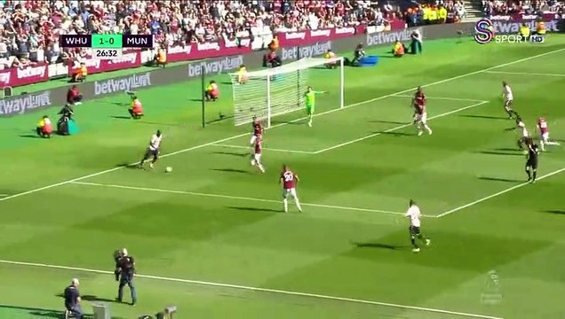 West Ham 3-1 Manchester United (MAÇ ÖZET)
