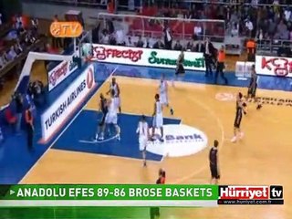 ANADOLU EFES UZATMALARDA GÜLDÜ