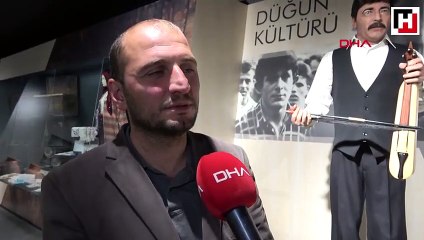 Kemençe çalan 'android heykel' turistlerin ilgi odağı oldu