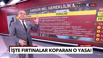 Dezenformasyon Yasası Meclisi Karıştırdı! - Ekrem Açıkel İle TGRT Ana Haber