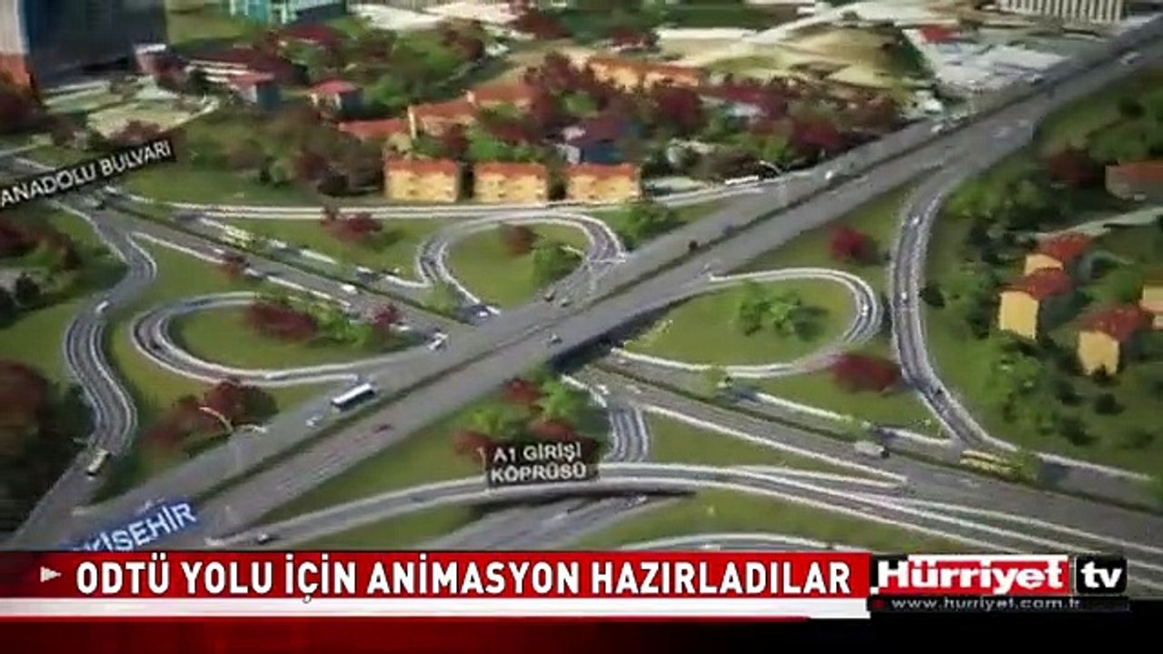 ODTÜ YOLU'NUN ANİMASYONU